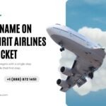 Change Name on Spirit Airlines Flight Ticket